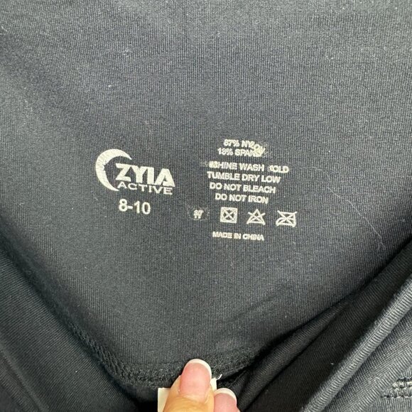 EUC - Zyia Black Ascend Leggings - Size 8-10 - Picture 6 of 9